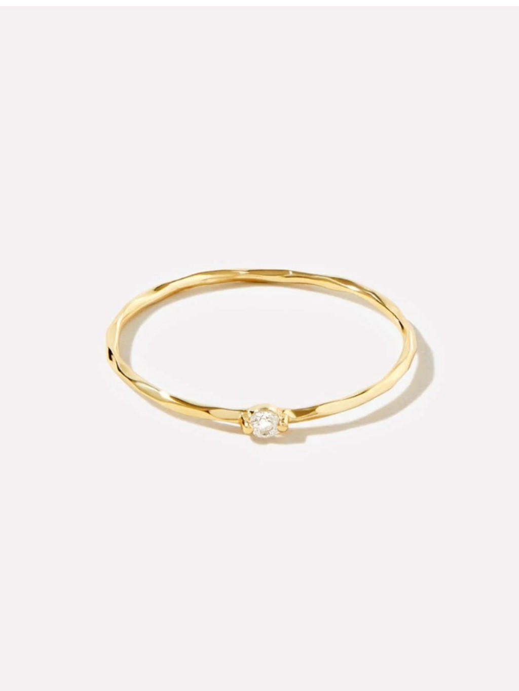 Gold Ring + Pink Velvet Heart Jewelry Box With Pearls